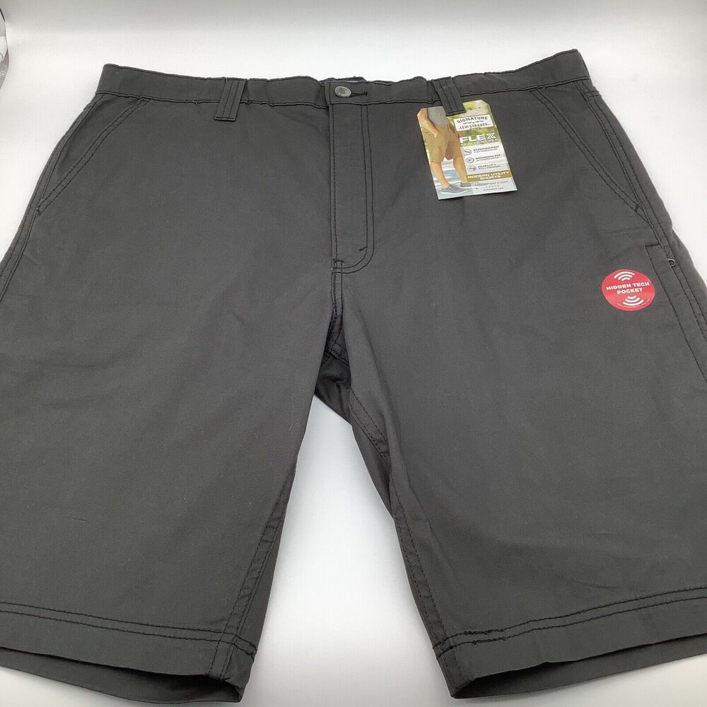Levis Mens Flex Performance Modernβ Utility Shorts Grey Size 40 (Actual 41) NWT